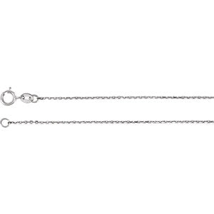 7-inch Spring Ring - 14K White Gold