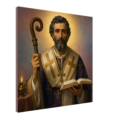 St. Theodore of Sykeon - Devotional Canvas