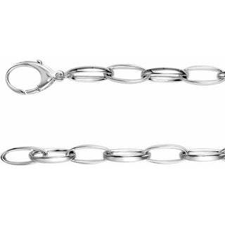 7.25 mm Oval Cable Chain