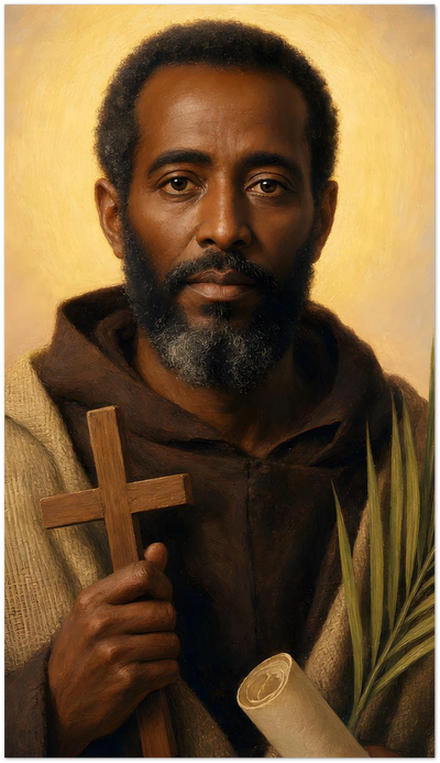 St. Moses the Black Holy Cards