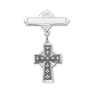 Sterling Silver Celtic Baby Pin