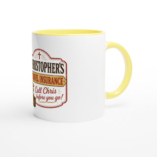 St. Christopher Travel Insurance Color Mug - view 3