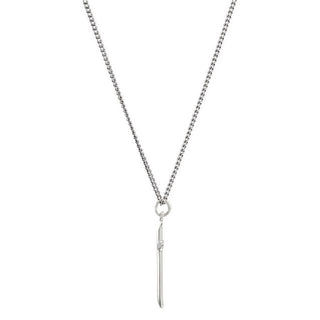 Sterling Silver 25.7x14 mm Cross 18" Necklace 