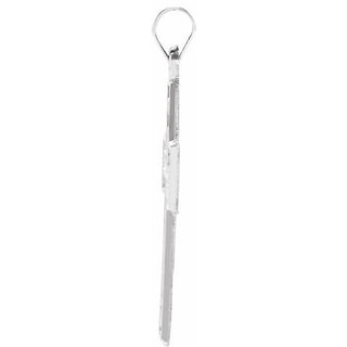 Sterling Silver 30.7x18 mm Crucifix Pendant