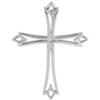 Platinum Cross Pendant