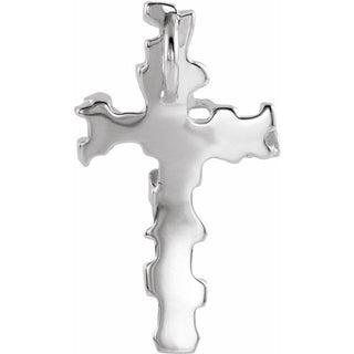 Platinum Cross Pendant