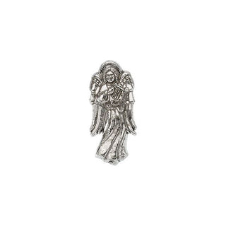 14K White Angel Lapel Pin