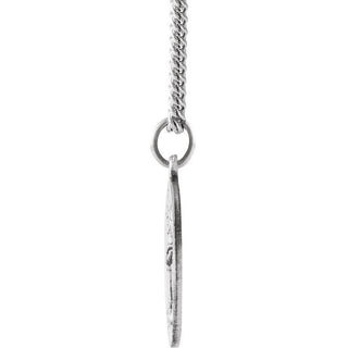 Sterling Silver 18 mm Round St. Raphael 18" Necklace