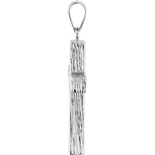 Sterling Silver 24x16 mm Cross Pendant