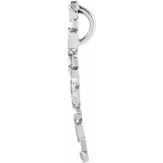 Platinum Cross Pendant