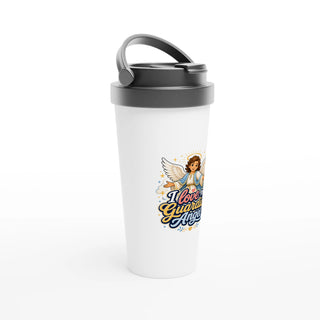 'I Love My Guardian Angel' Travel Mug - view 2