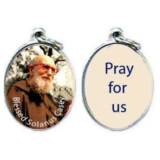 Bulk Blessed Solanus Casey Silver Tone Epoxy 1 Inch Medals