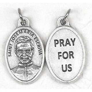25-Pack - Oxidized Pendant-Saint Josemaria Escriva