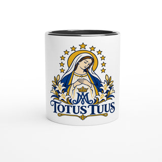 Totus Tuus Blessed Virgin Mary Color Mug - view 4