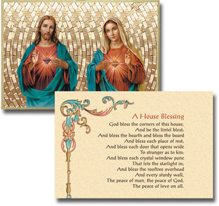 The Sacred Hearts Mosaic Plaque - SALE