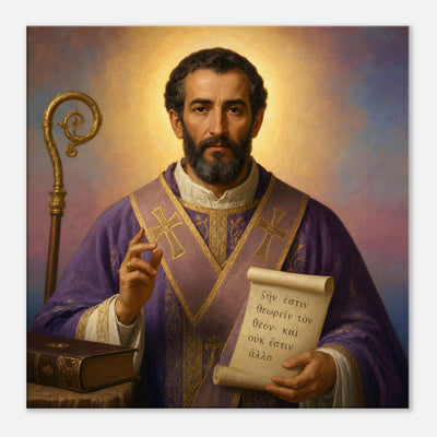 St. Gregory of Nyssa - Devotional Canvas