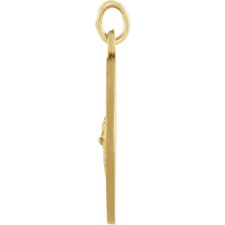 14K Yellow 15 mm St. Gerard Medal