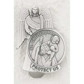 3-pack - Saint Christopher Visor Clip