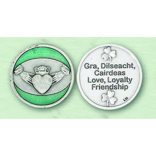 Bulk Enameled Token - Claddagh