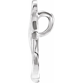 Platinum Cross Pendant