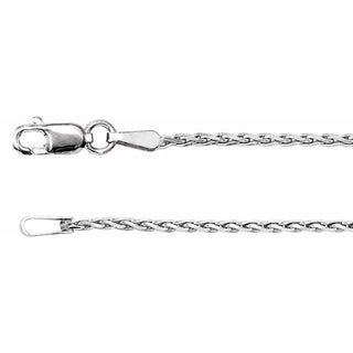 1.05 mm Diamond-Cut Wheat Chain 