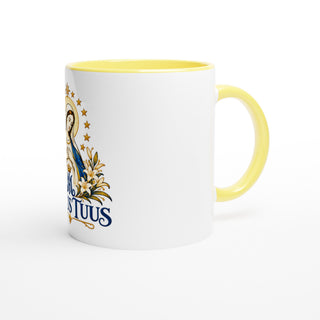 Totus Tuus Mary with Lilies Color Mug - view 8
