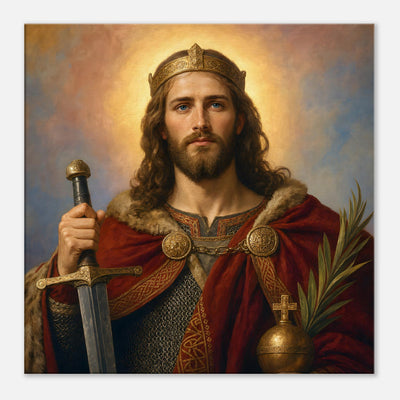 St. Olaf II of Norway - Devotional Canvas