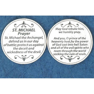 Bulk Italian Token - Saint Michael Prayer