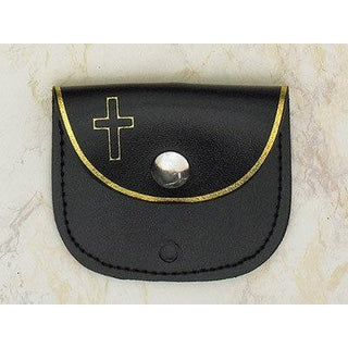12-Pack - Brown Rosary Pouch 3 inch x 2-1/2 inch