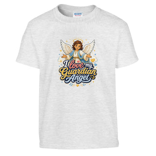 'I Love My Guardian Angel' Kids T-Shirt - view 6