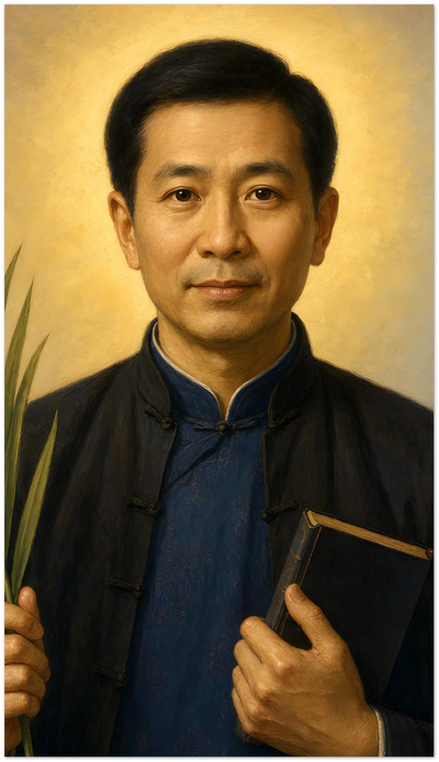 St. Peter Wu Guosheng Holy Cards
