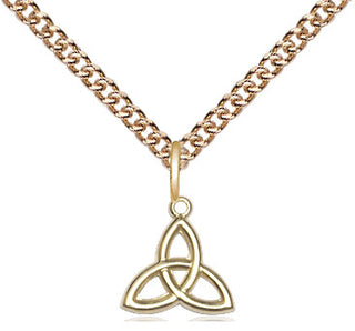 14kt Gold Trinity Irish Knot Medal