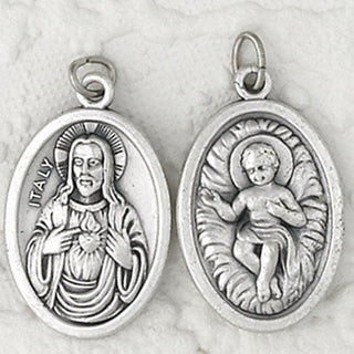 25-Pack - Pendant- INFANT JESUS/ SACRED HEART OF CHRIST