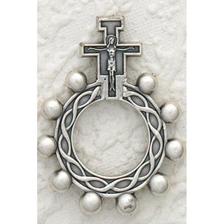 12-Pack - San Damiano Cross Finger Rosary