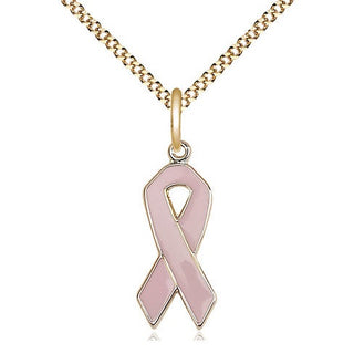 14kt Gold Filled Cancer Awareness Medal Religious Jewelry