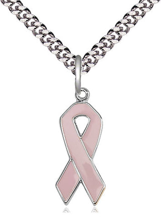 Sterling Silver Cancer Awareness Medal Religious Jewelry