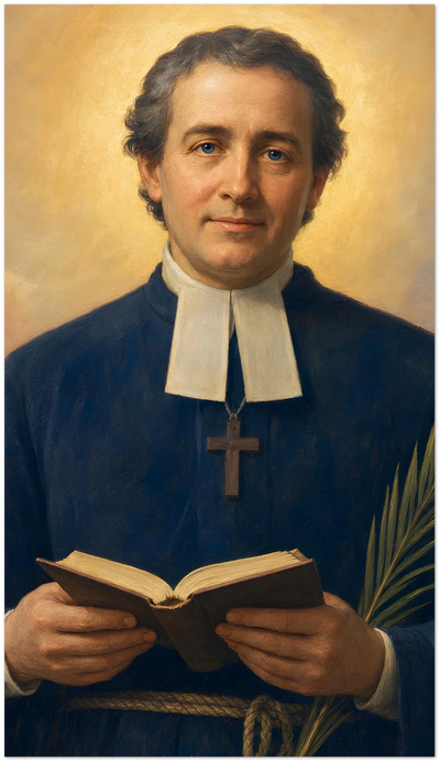 St. Salomon Leclercq Holy Cards