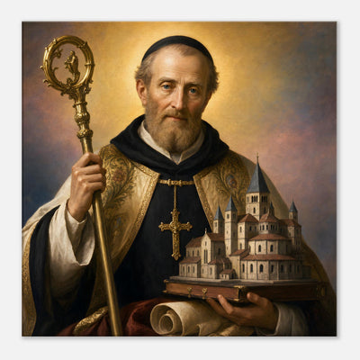 St. Hugh of Cluny - Devotional Canvas