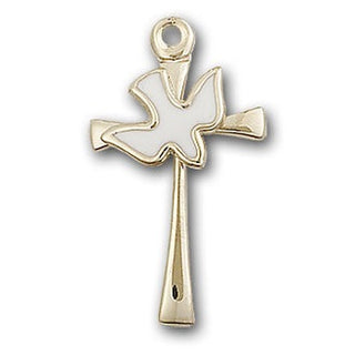 Gold-Filled Cross / Holy Spirit Pendant