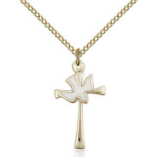 Gold-Filled Cross / Holy Spirit Pendant