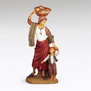 50-Inch Scale Lydia & Son Villagers - Nativity Figure