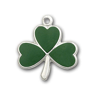 Sterling Silver Shamrock Pendant