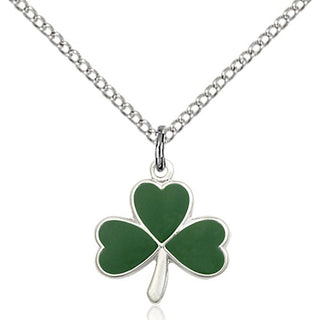 Sterling Silver Shamrock Pendant