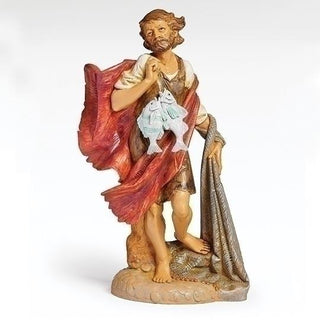 12-Inch Scale Hiram, Fisherman Nativity Figue