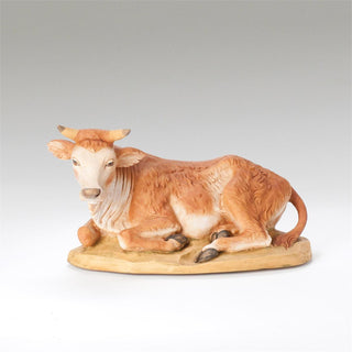 27-Inch Scale Seated Ox Nativity Figure