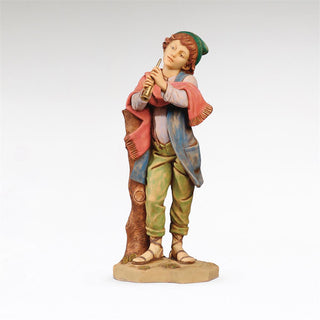 27-Inch Scale Daniel, Boy Shepherd With Flute - Nativity Figure