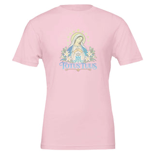 Totus Tuus Virgin Mary Pastel T-Shirt - view 6