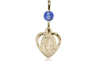 14kt Gold Filled Miraculous Medal