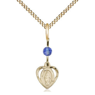 14kt Gold Filled Miraculous Medal Religious and Catholic Jewelry