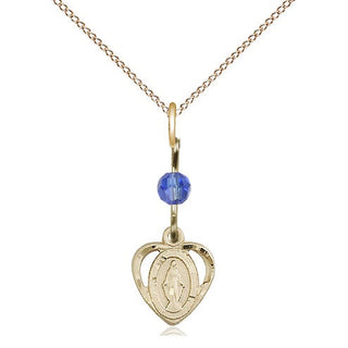14kt Gold Filled Miraculous Medal Religious and Catholic Jewelry